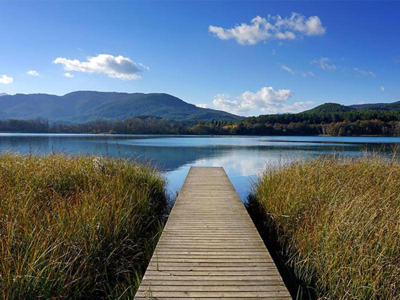 La Terraza Otel Banyoles Dış mekan fotoğraf